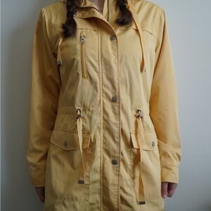 Yellow Women's Rain Jacket